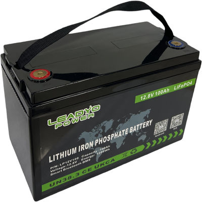 comprar Baterías profundas recargables de Marine&RV del ciclo de la batería 12v 100Ah 120Ah 150Ah LiFePO4 del ion de BMS Lithium fabricación en línea