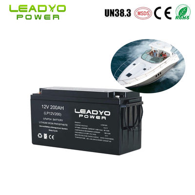 comprar Baterías profundas recargables del ciclo de Marine Battery 12V 200Ah LiFePO4 de la ión de litio IP66 con el App elegante fabricación en línea