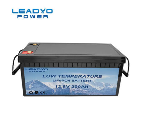 comprar Baterías recargables de la batería 12V 200Ah LiFePO4 del remolque de la ión de litio rv de la baja temperatura con la función de la Uno mismo-calefacción fabricación en línea