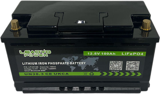 comprar Batería LiFePO4 de alto rendimiento de ciclo profundo L5 12V 12.8V 100Ah para camioneta de caravanas fabricación en línea