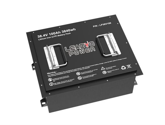 comprar LiFePO4 Batería recargable de 36V 100Ah para carros de golf con larga vida útil Servicio OEM fabricación en línea