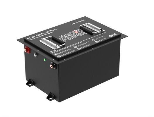comprar 51.2V 105Ah Carritos de golf Batería LiFePO4 integrada en BMS Batería de carritos de golf Lifepo4 de 48v fabricación en línea