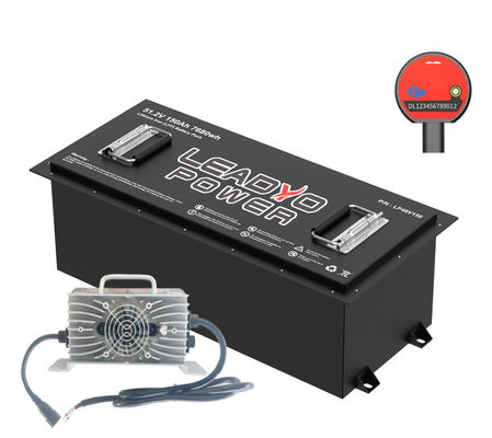 comprar Carro de golf LiFePO4 48V 150Ah 51.2V Batería de litio 250A 260A/50S 520A/10S fabricación en línea
