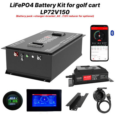 comprar 72V 150Ah 76.8V LiFePO4 Kit de conversión de la batería del carrito de golf 5 años de garantía fabricación en línea