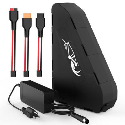 Batería de 52V de la bicicleta eléctrica 30Ah 14S 21700 Samsung 50G Batería triangular de litio de la bicicleta eléctrica 100-4000W Motor
