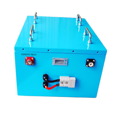 comprar Litio Ion Golf Cart Batteries 48V de la batería del carro de golf de la exhibición 100Ah LiFePO4 del LCD fabricación en línea