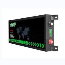 Buen precio Anderson 50A*2 12V Batería de iones de litio de línea delgada Solución de energía 12V 120Ah Batería LiFePO4 en línea