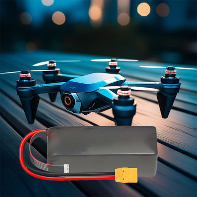 Buen precio LiPo 6S 22.2V 27Ah 10C Semi Estado Sólido Carga UAV Drone VTOL RC Batería de iones de litio en línea