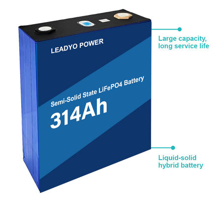 Buen precio LiFePO4 estado semi sólido 3.2V 314Ah Baterías de litio primáticas en línea