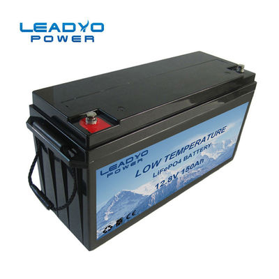 Buen precio Caja del ABS de la batería 12V 150Ah de la baja temperatura LiFePO4 del tiempo frío en línea
