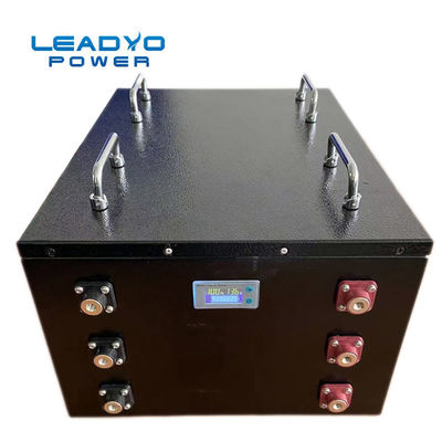 Buen precio Litio Ion Batteries Metal Case Rechargeable del carro de golf de la caja metálica 48V 100Ah con el LCD en línea