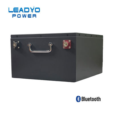 paralelo de la batería de 100ah 24V Lifepo4 ningún límite construido en el disipador de calor para rv