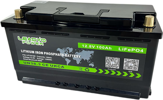 Buen precio Batería 12V 100Ah del fosfato del hierro del litio de Bluetooth LiFePO4 con BMS en línea